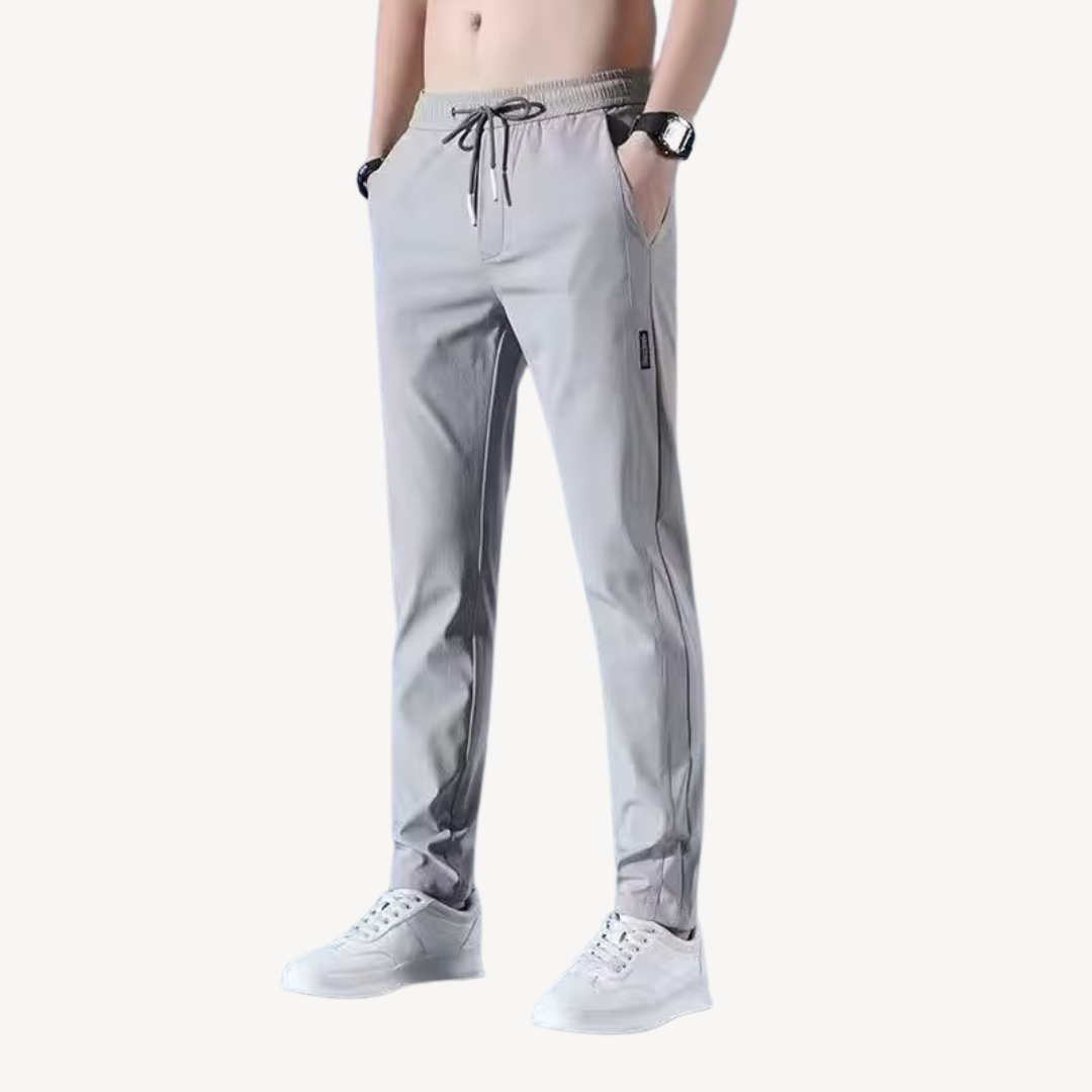 Men's Athletic Slim-Fit Pants | Loravelle