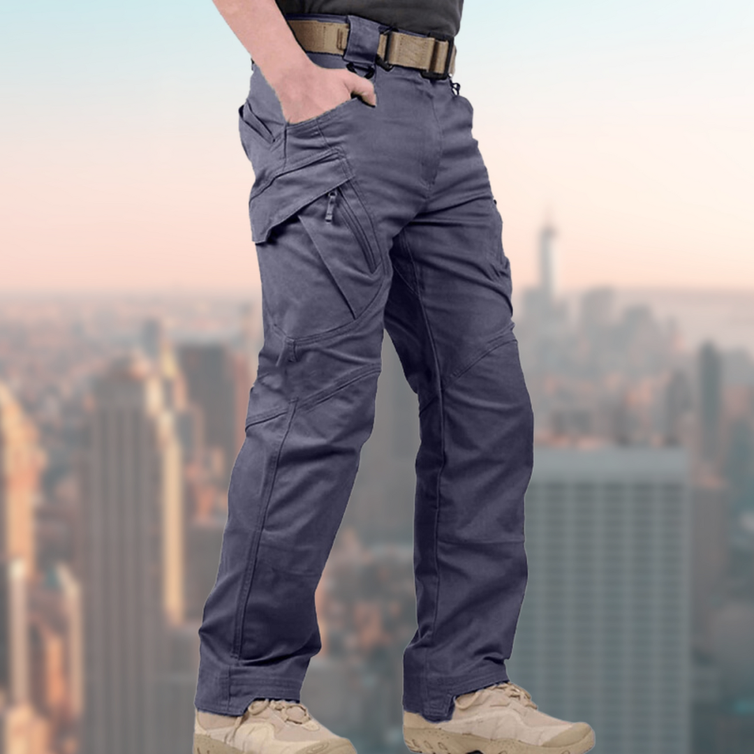 Men’s Cotton Cargo Pants Tactical Pockets | Loravelle