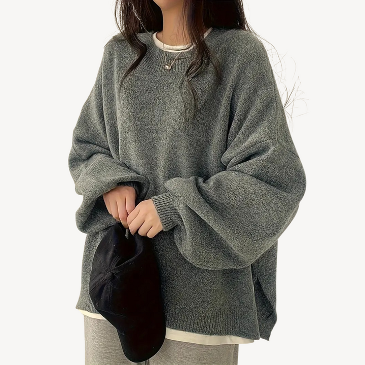 Oversized Knit Sweater | Loravelle