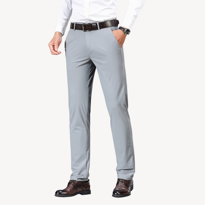 Men's Stretch Tapered Fit Dress Pants | Loravelle