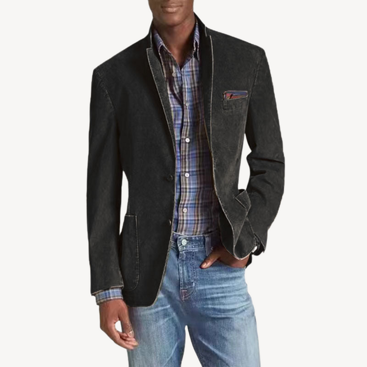 Men's Corduroy Puffer Jacket | Loravelle