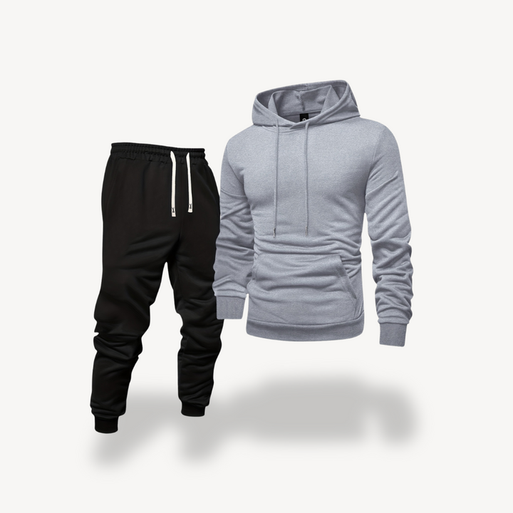 Men's Fleece Hoodie & Jogger Tracksuit Set | Loravelle
