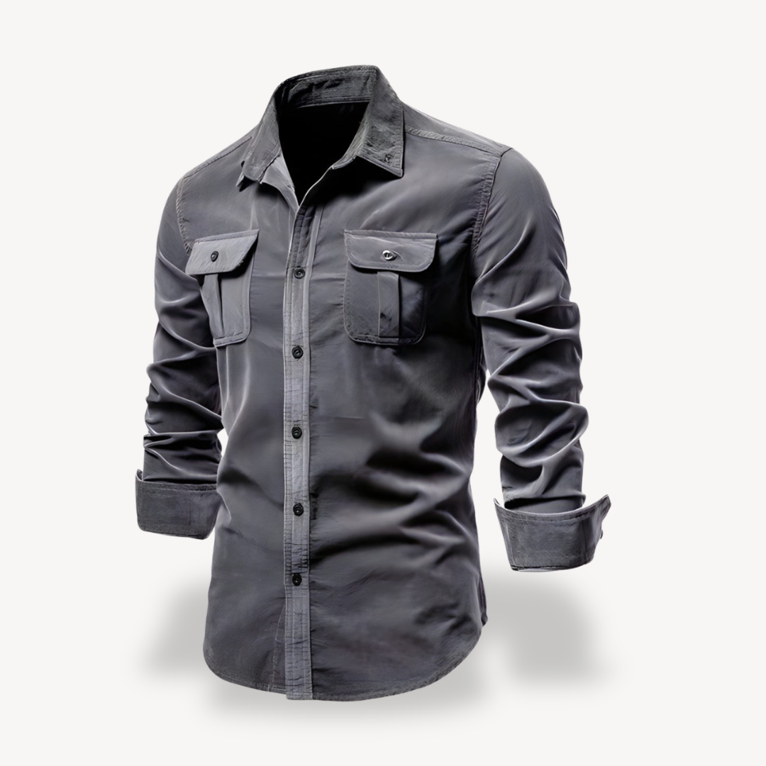 Casual Button-Down Shirt for Men | Loravelle