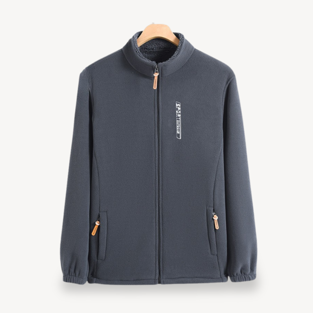 Men's Fleece Zipper Jacket | Loravelle