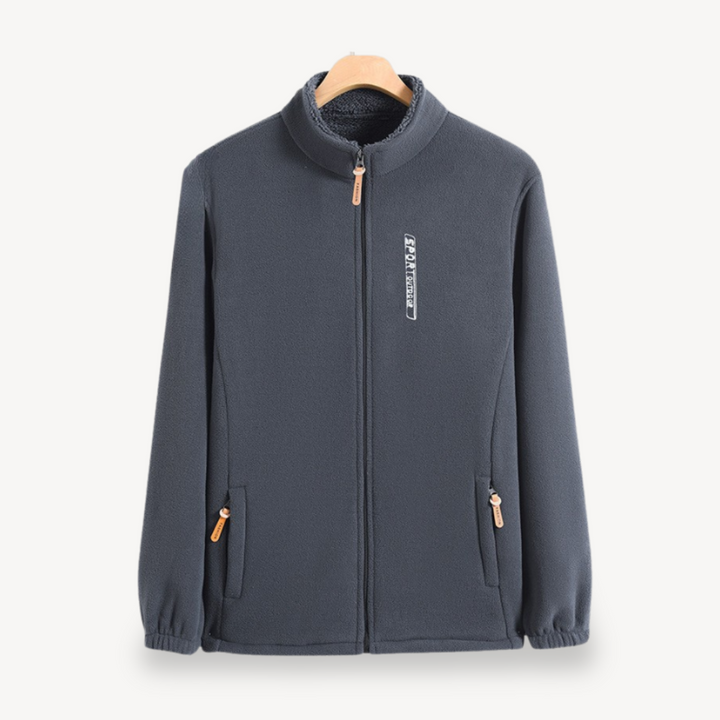 Men's Fleece Zipper Jacket | Loravelle