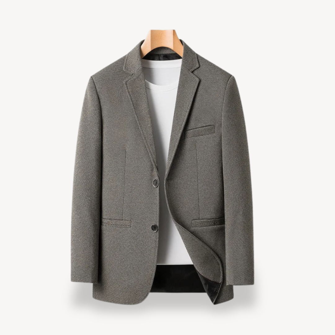 Casual Men’s Button Closure Blazer | Loravelle