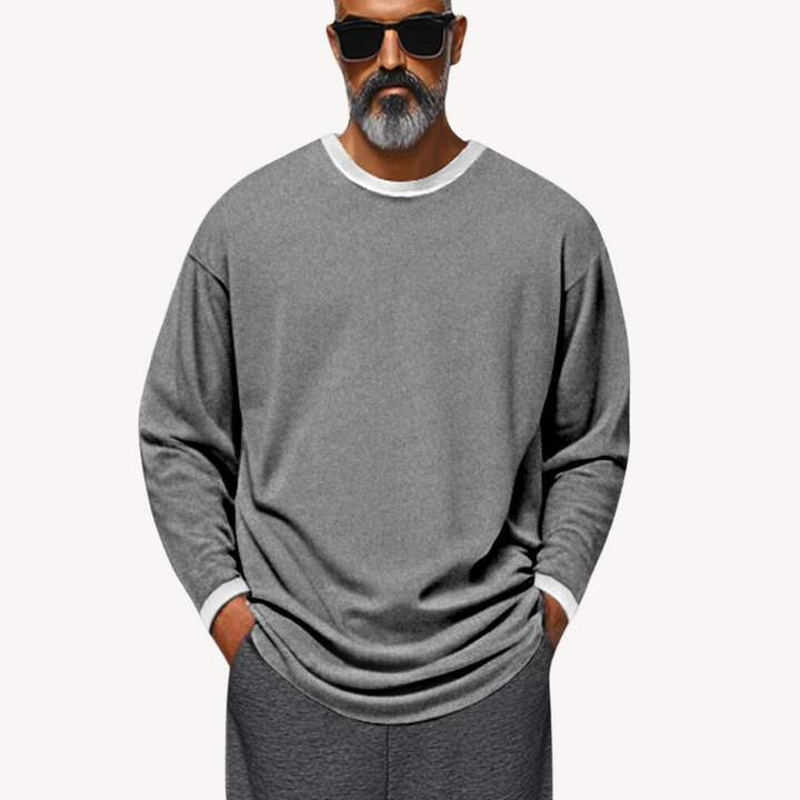 Men's Casual Long Sleeve Top | Loravelle