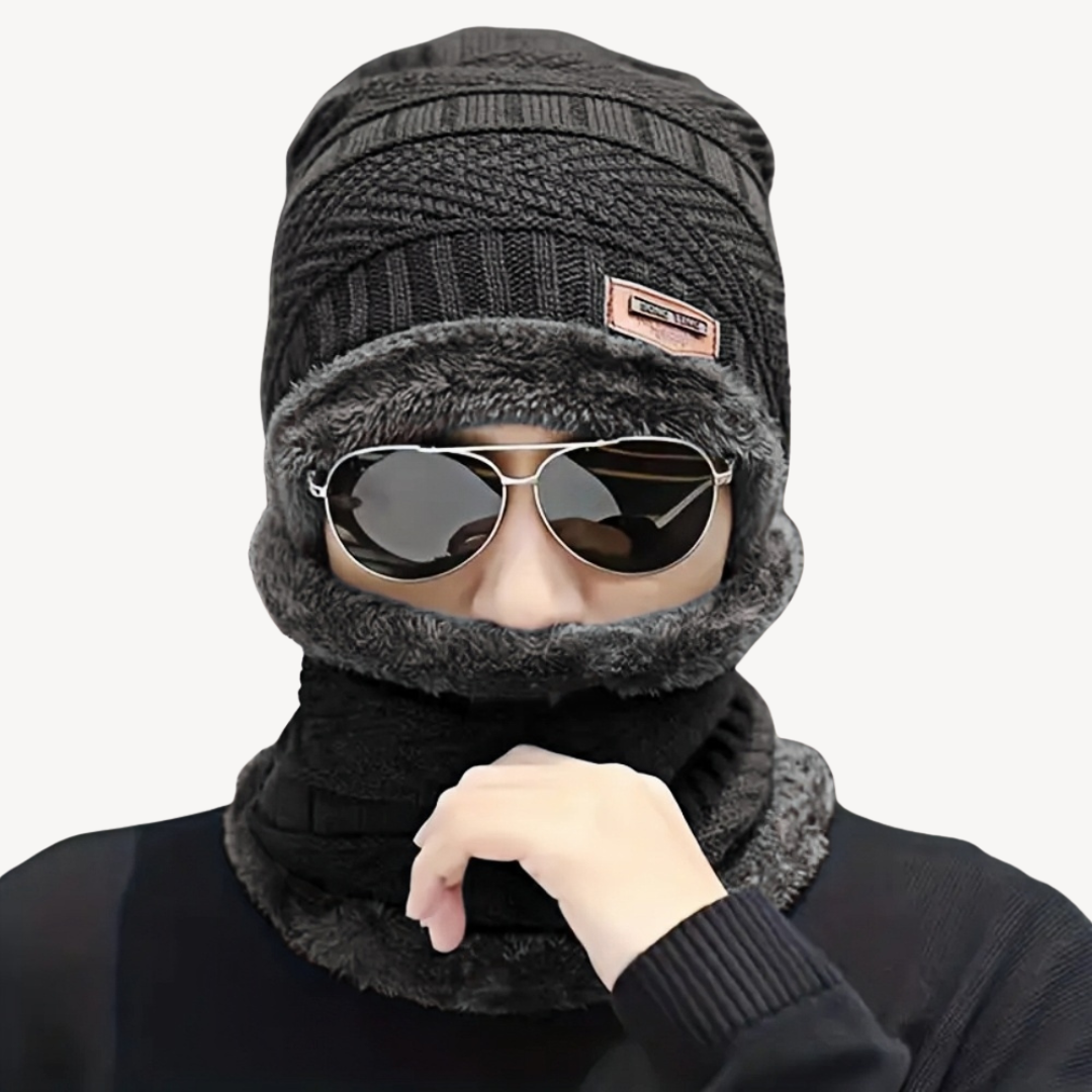 Men's Winter Beanie and Scarf Set | Loravelle