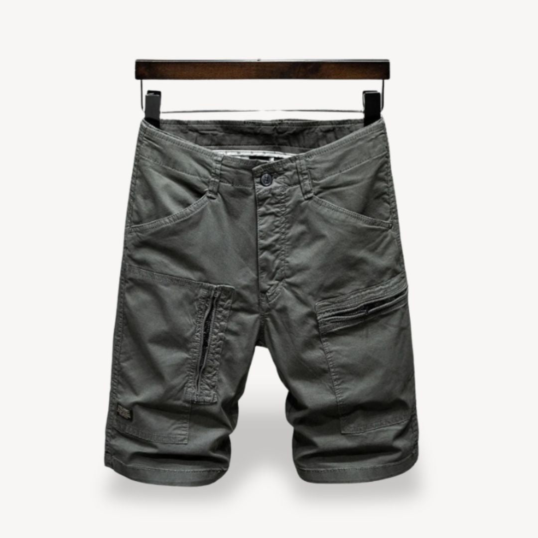 Cotton Cargo Shorts Men | Loravelle