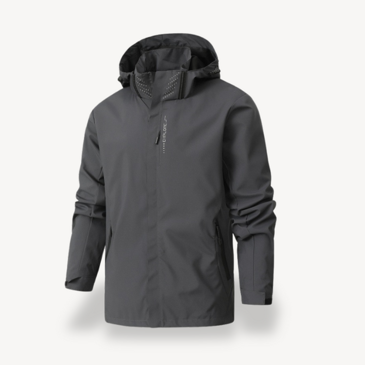 Men's Waterproof Windbreaker Hiking Jacket | Loravelle