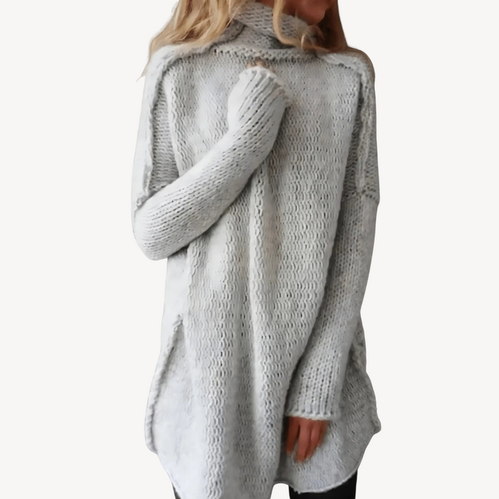 Women’s Knit Turtleneck Sweater | Loravelle