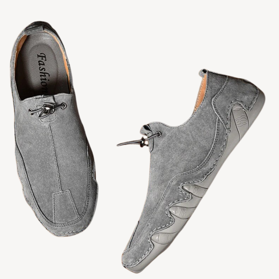 Men’s Suede Orthopedic Slip-On Loafers Shoes | Loravelle