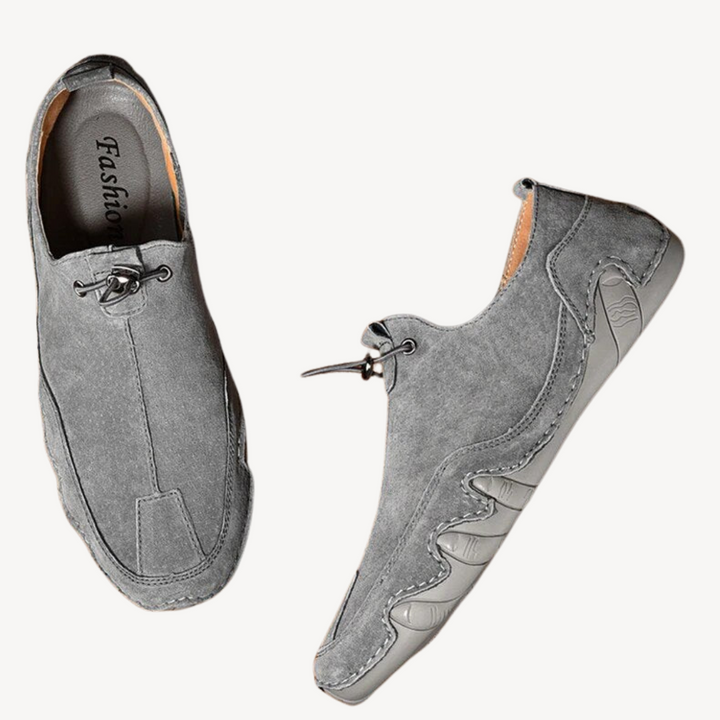 Men’s Suede Orthopedic Slip-On Loafers Shoes | Loravelle