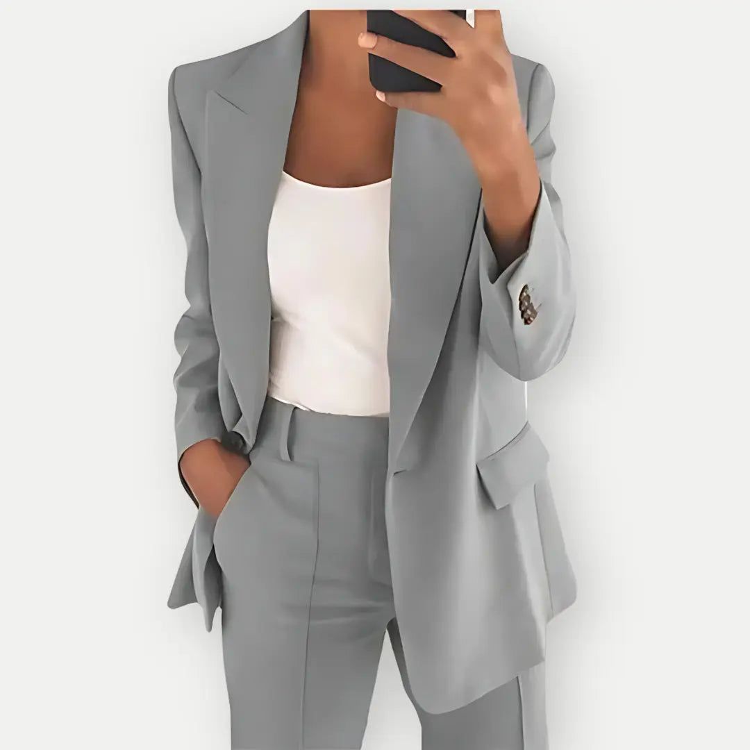 Suit Blazer Pants Set Women | Loravelle
