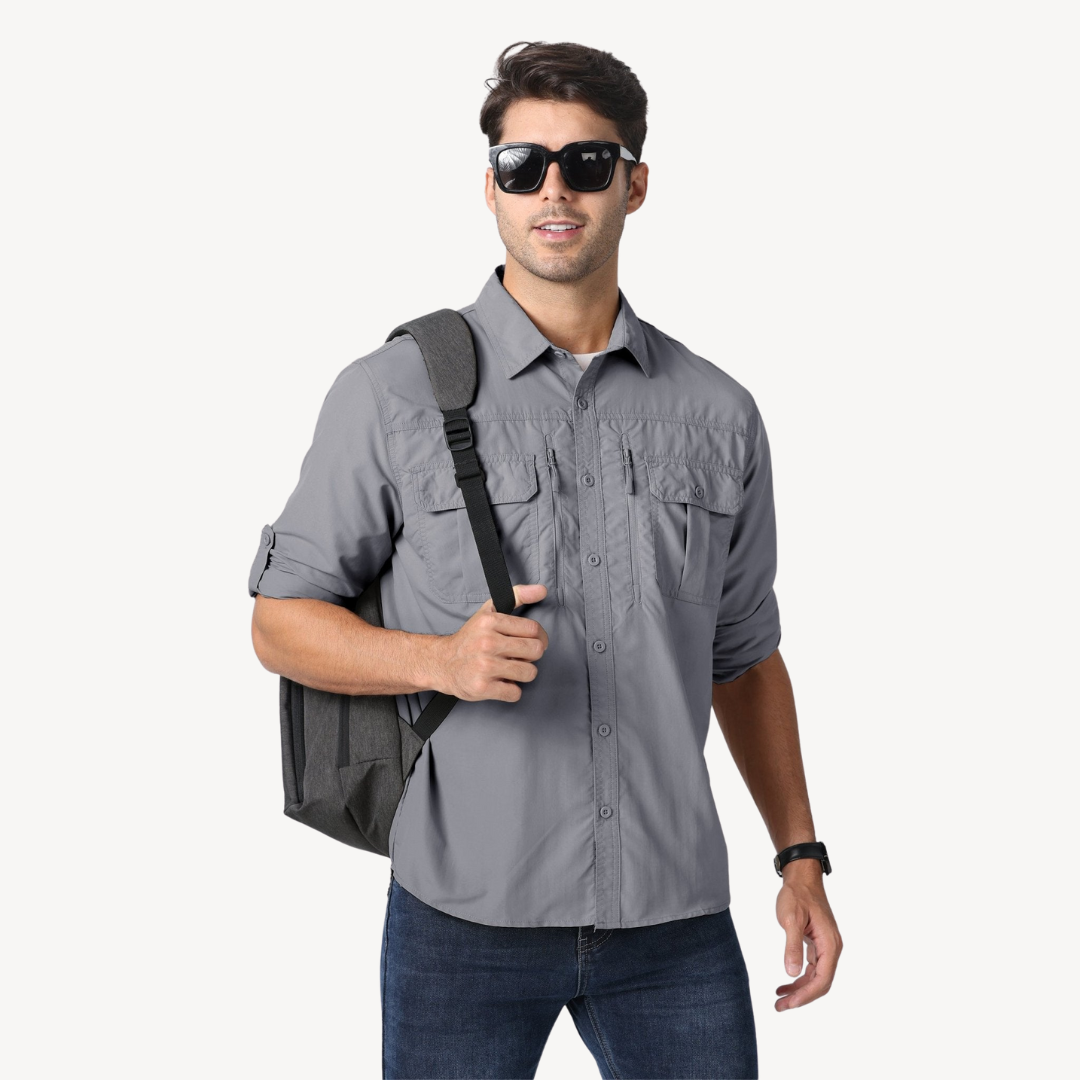 Men's Outdoor Tactical Long Sleeve Shirt | Loravelle