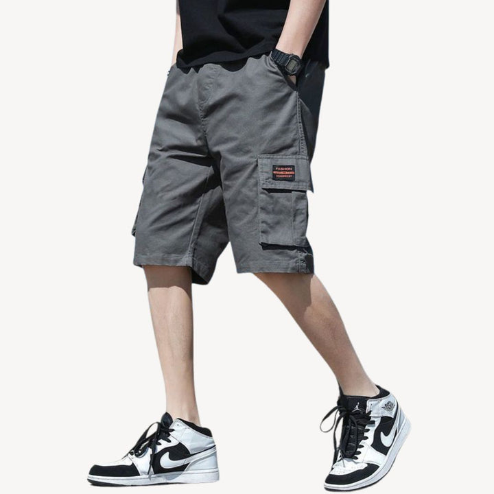 Men's Cotton Blend Cargo Shorts | Loravelle