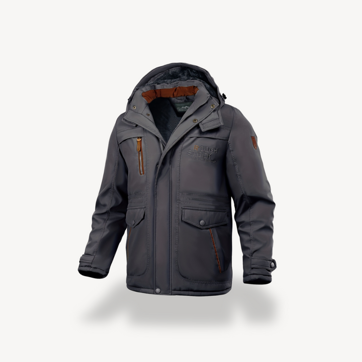 Men's Winter Jacket with Hood | Loravelle