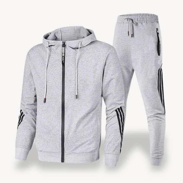 Men’s Zip-Up Hoodie & Jogger Set | Loravelle