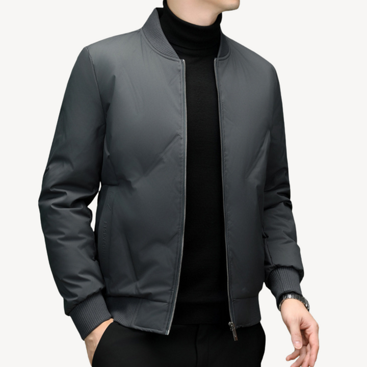 Men's Lightweight Puffer Bomber Jacket | Loravelle