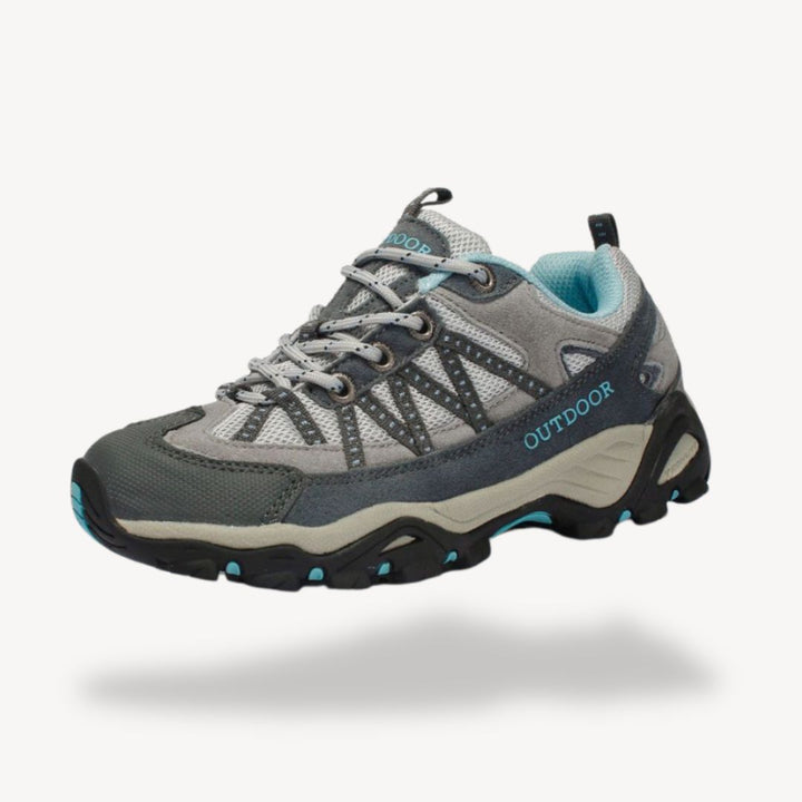 Suede Leather Orthopedic Hiking Shoes Women | Loravelle