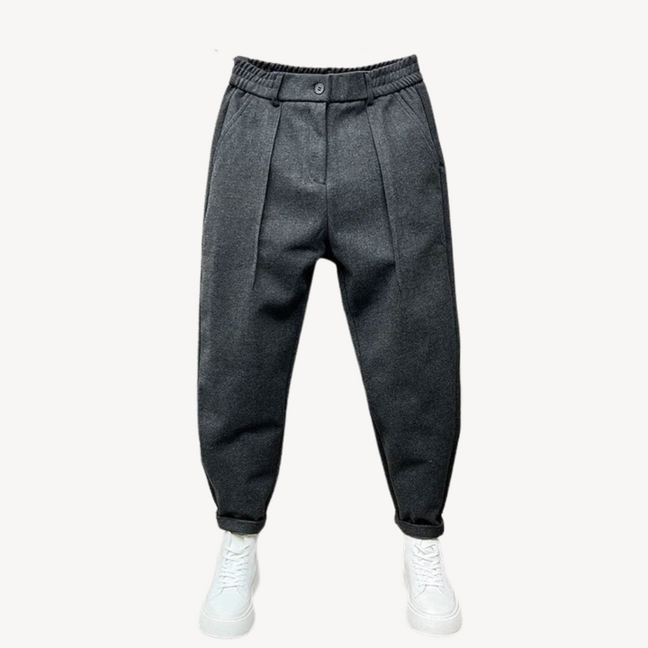 Men's Pleated Jogger Pants | Loravelle