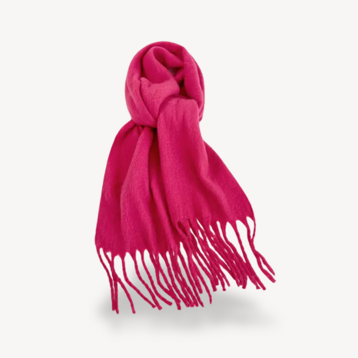 Fringed Wool Scarf | Loravelle