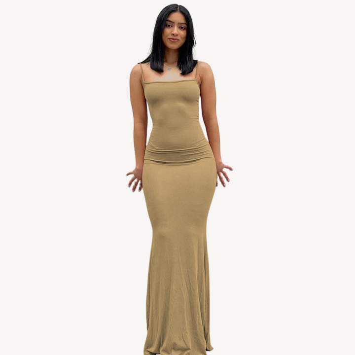 Loravelle | Women's Ribbed Maxi Dress