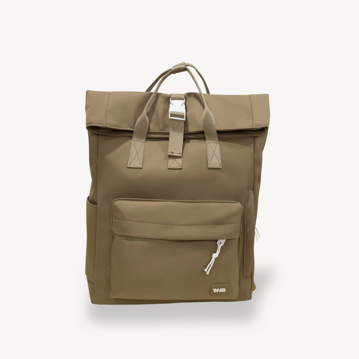 Women's Polyester Roll Top Backpack | Loravelle