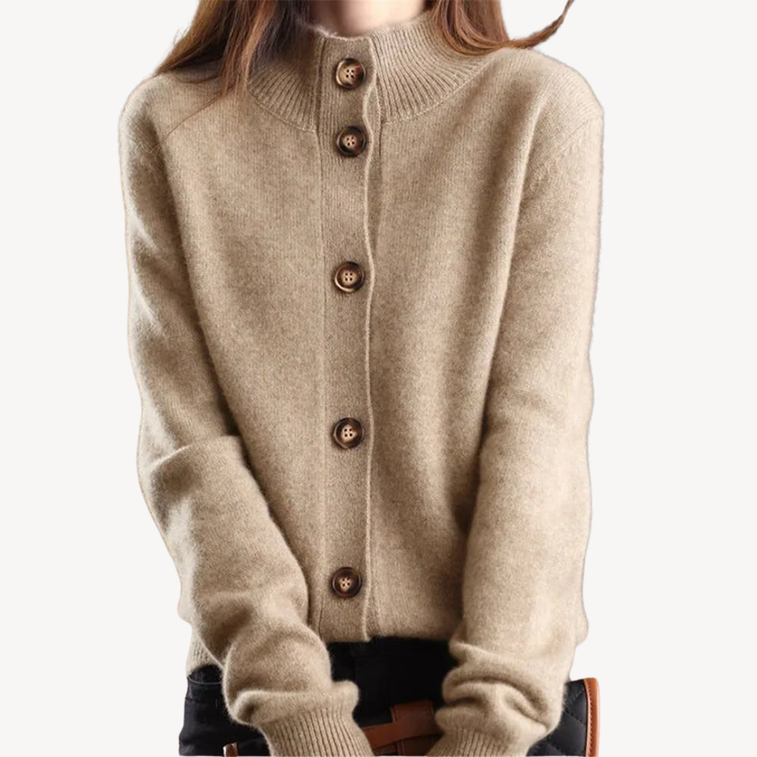 Soft Knit Button-Down Sweater for Women | Loravelle