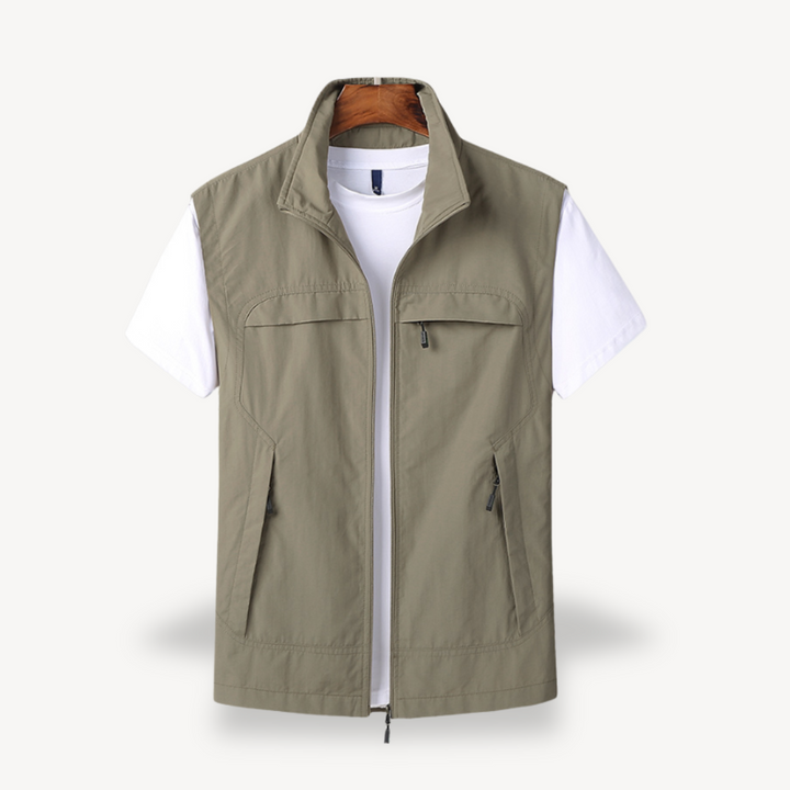 Lightweight Zip Vest for Men | Loravelle