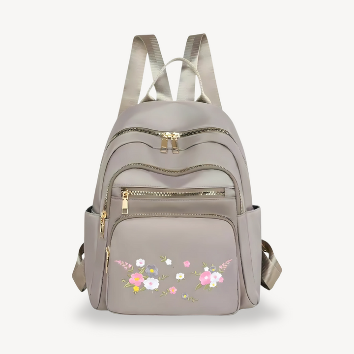 Women's Quilted Nylon Backpack | Loravelle