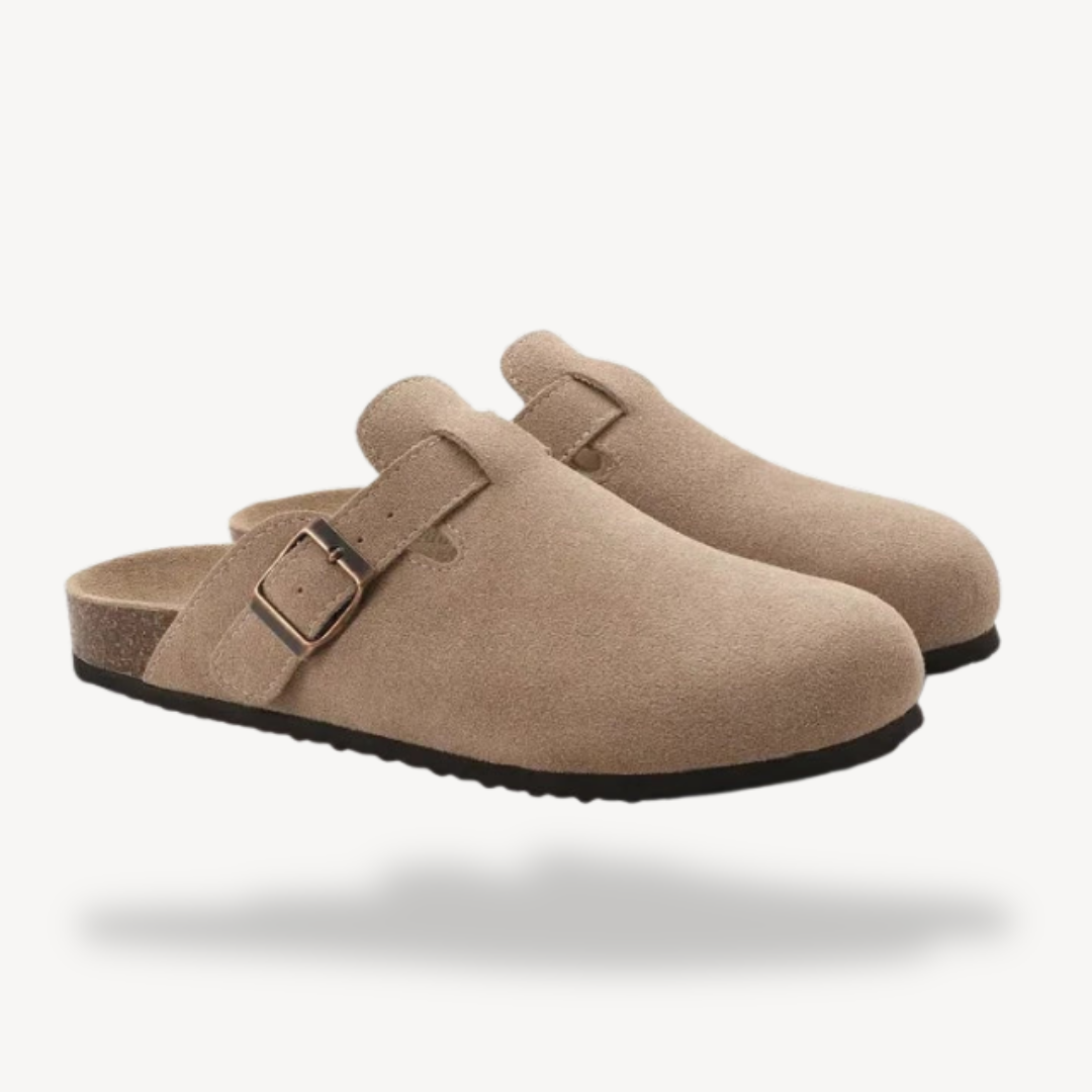 Orthopedic Buckle Mules for Men | Loravelle