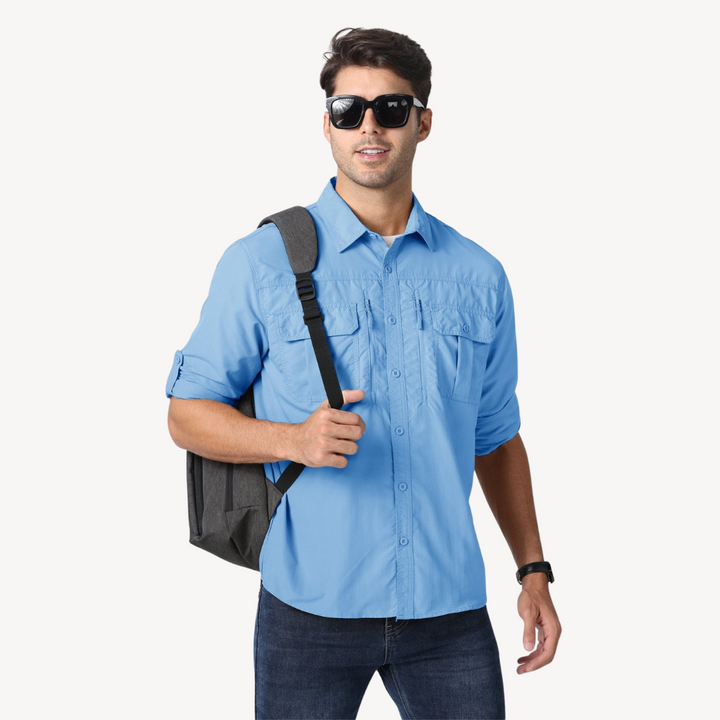 Men's Outdoor Tactical Long Sleeve Shirt | Loravelle