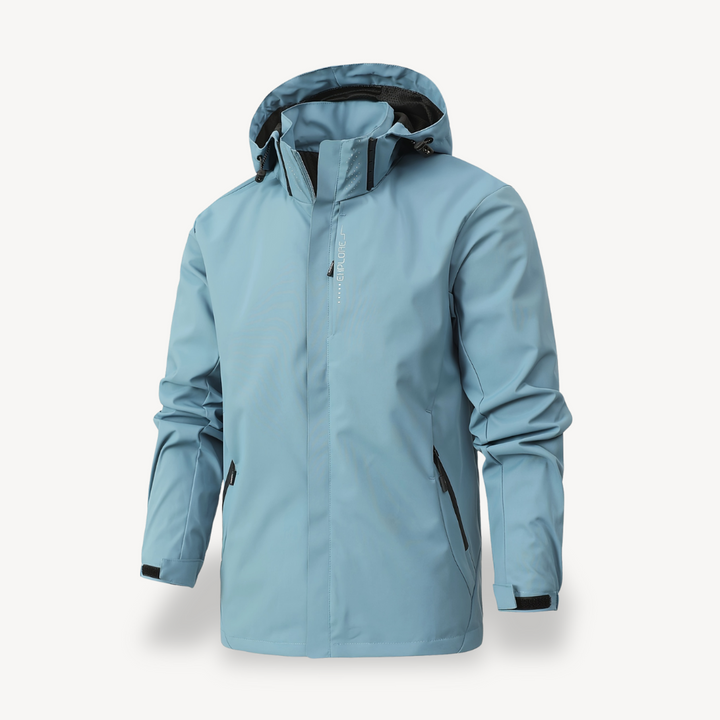Men’s Water-Resistant Zip Hoodie | Loravelle