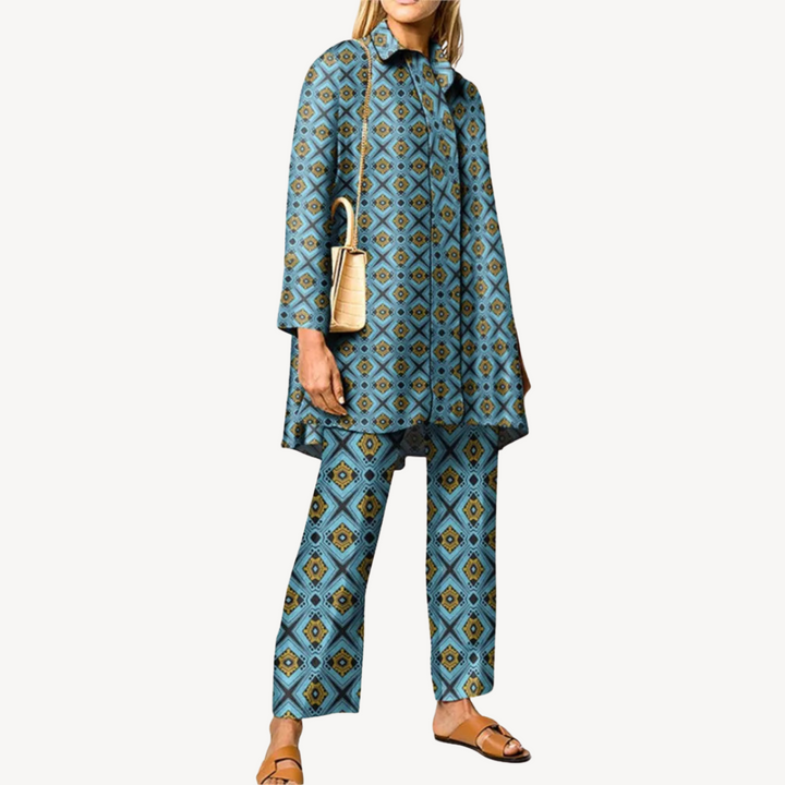 Abstract Print Co-ord Set | Loravelle