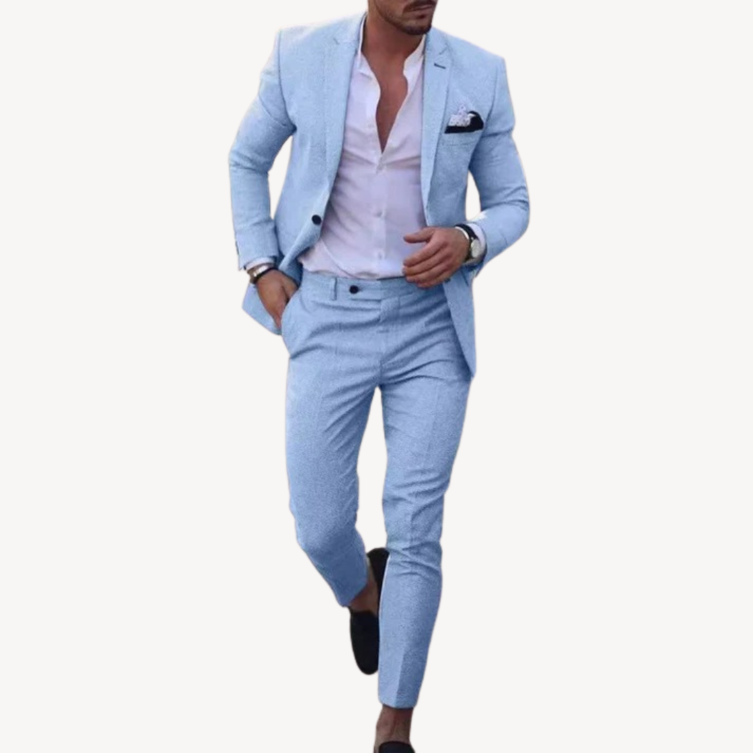 Men’s Slim Fit Suit Set | Loravelle