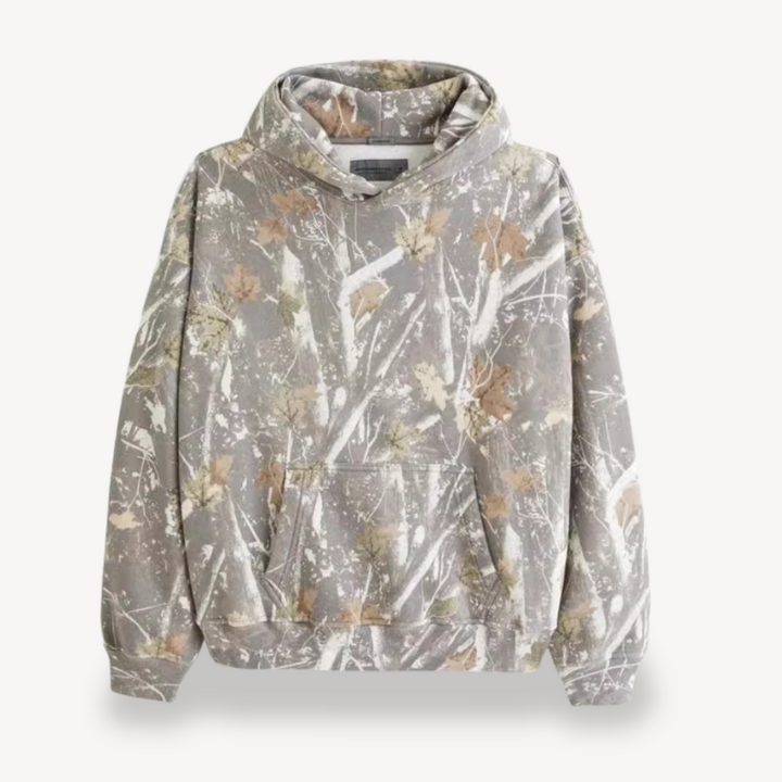 Men's Fleece Camo Hoodie | Loravelle