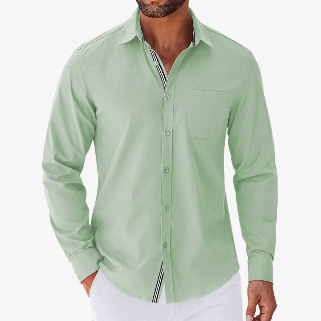 Men’s Casual Button Down Shirt | Loravelle