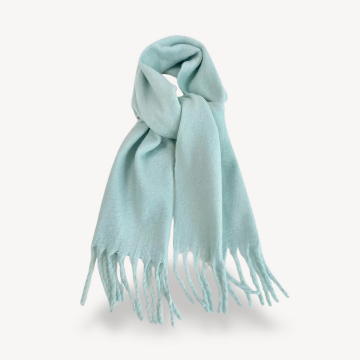 Fringed Wool Scarf | Loravelle