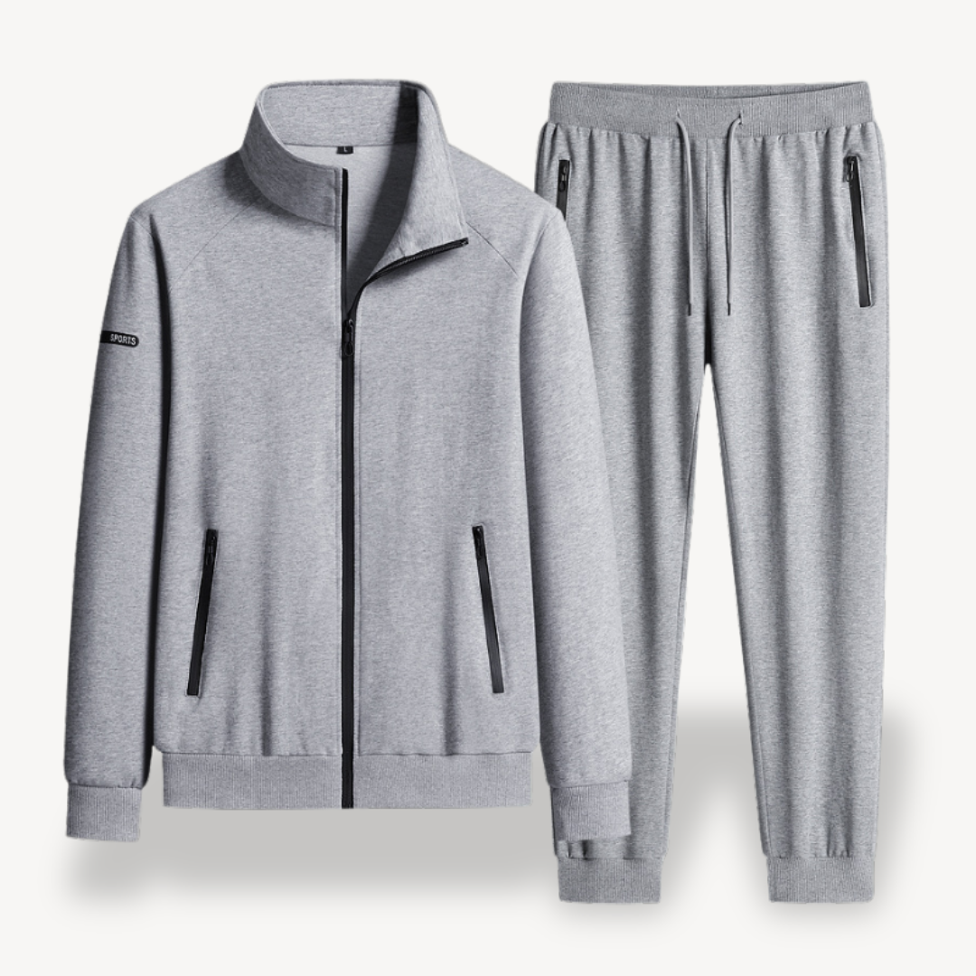 Men's Cotton Sports Tracksuit Set | Loravelle