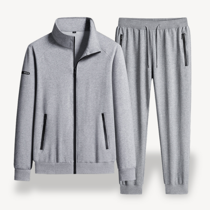 Men's Cotton Sports Tracksuit Set | Loravelle