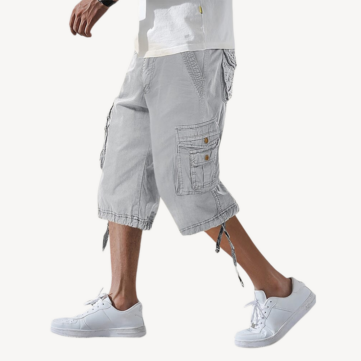 Men's Cargo Capri Shorts | Loravelle