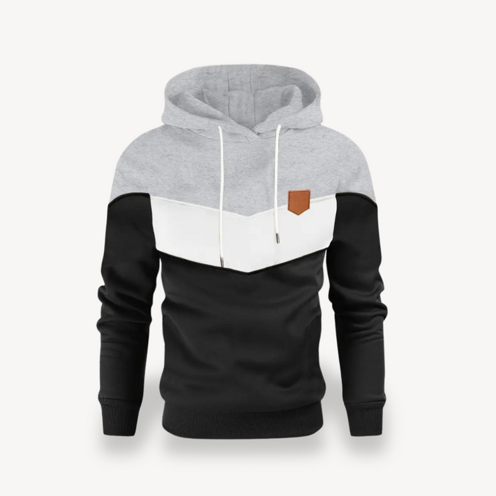 Men’s Color Block Hoodie | Loravelle