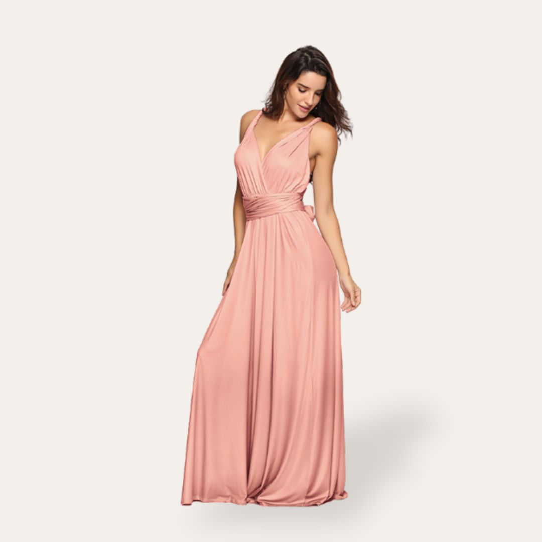 Jersey Knit Infinity Dress | Loravelle