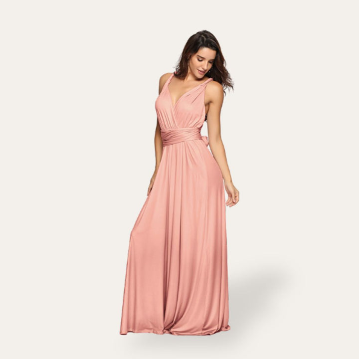 Jersey Knit Infinity Dress | Loravelle