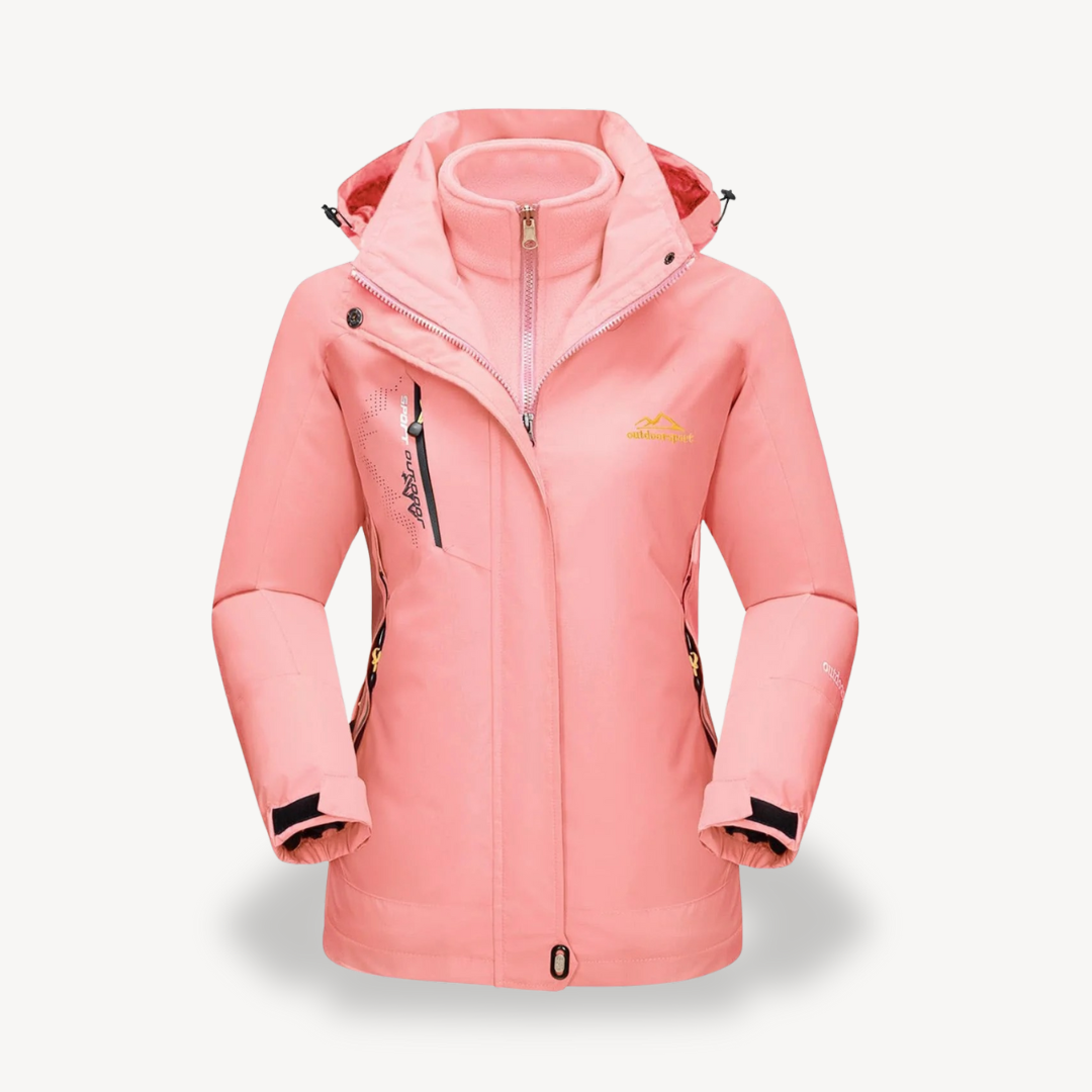 Women's 3-in-1 Waterproof Ski Jacket | Loravelle