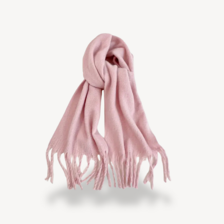 Fringed Wool Scarf | Loravelle