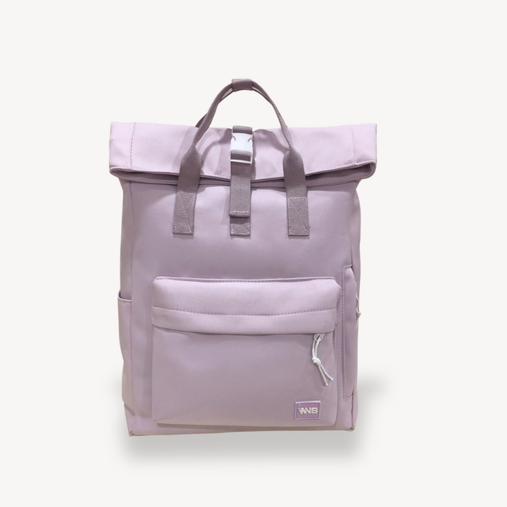 Women's Polyester Roll Top Backpack | Loravelle