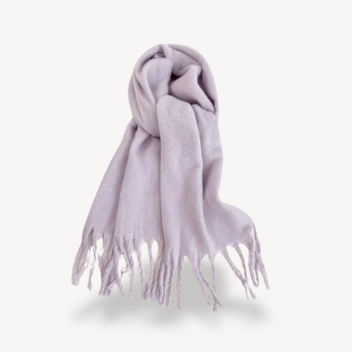 Fringed Wool Scarf | Loravelle
