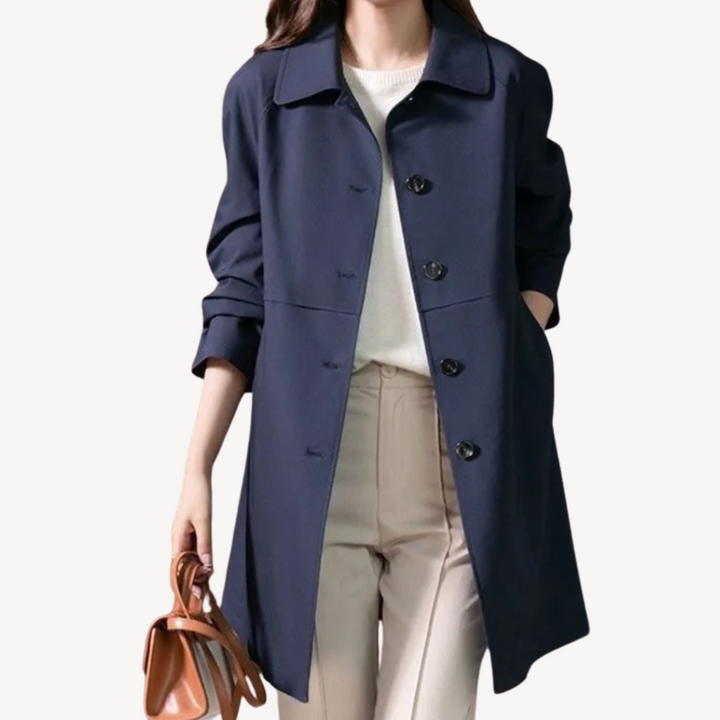 Women’s Button Coat | Loravelle